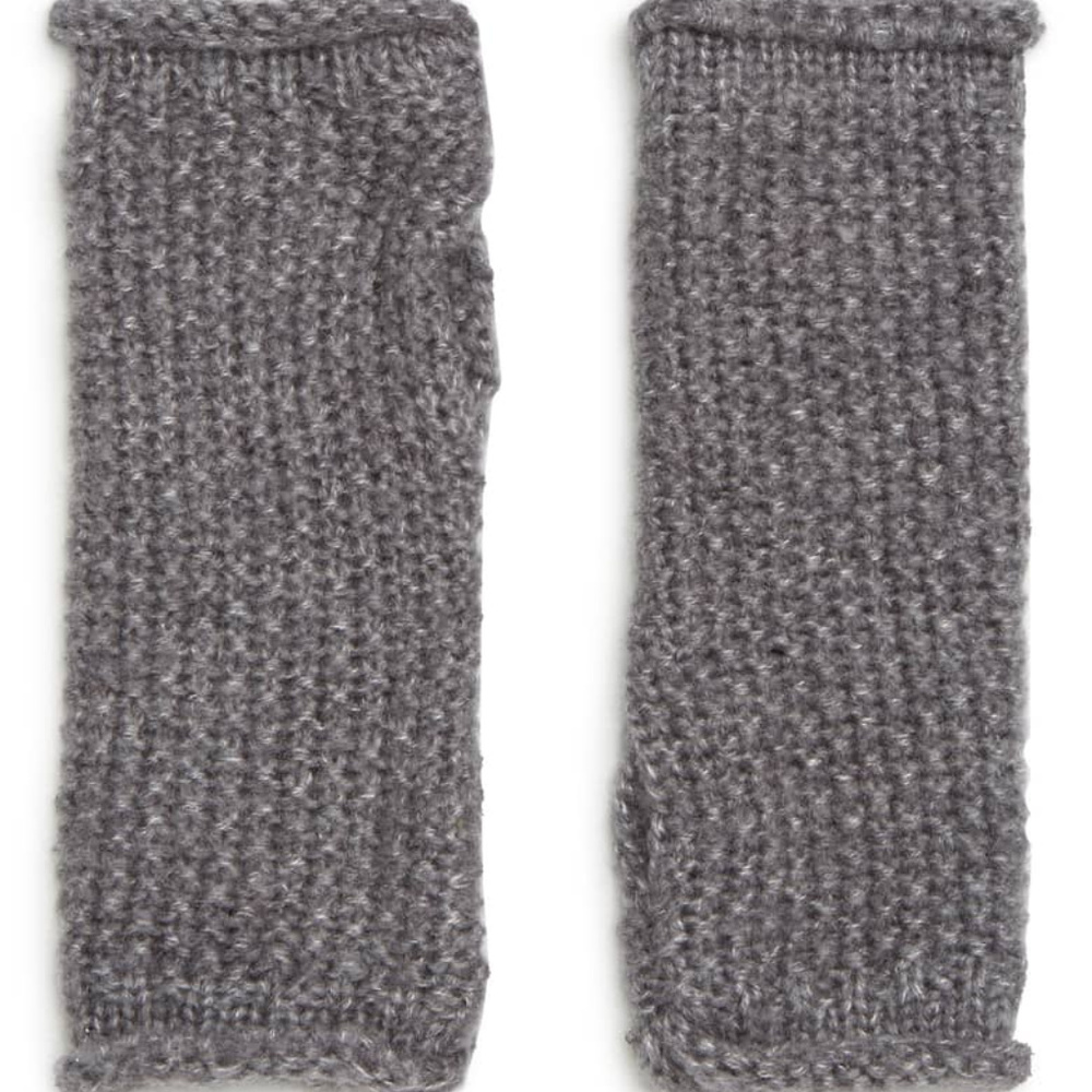 🆕️ REBECCA MINKOFF Simple Solid Wrist Warmers - Picture 2 of 5